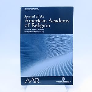 Journal of the American Academy of Religion (June 2010, Vol. 78, No. 2)