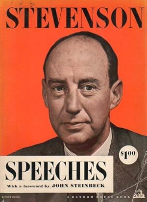 Immagine del venditore per Speeches of Adlai Stevenson venduto da Bookfeathers, LLC