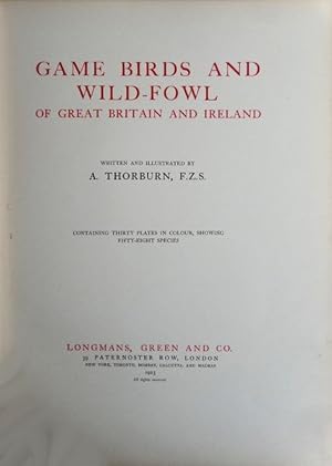 GAME BIRDS AND WILD-FOWL