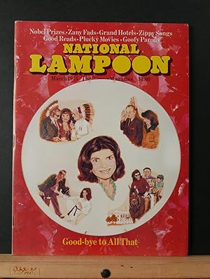 Image du vendeur pour National Lampoon #60, March 1975 mis en vente par Tree Frog Fine Books and Graphic Arts