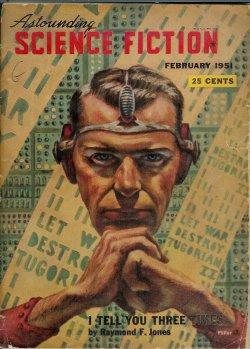 Immagine del venditore per ASTOUNDING Science Fiction: February, Feb. 1951 venduto da Books from the Crypt