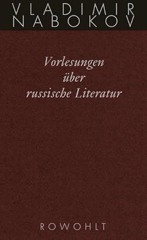 Bild des Verkufers fr Gesammelte Werke. Band 17: Vorlesungen ber russische Literatur zum Verkauf von BuchWeltWeit Ludwig Meier e.K.