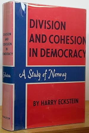 Bild des Verkufers fr Division and Cohesion in Democracy: A Study of Norway zum Verkauf von Stephen Peterson, Bookseller