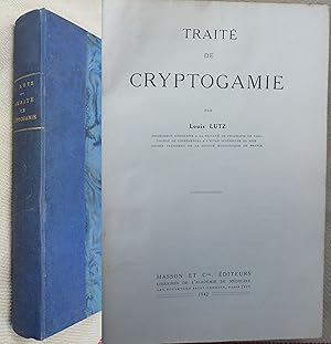 Seller image for Trait de Cryptogamie for sale by ferdinand bouquiniste des quais de Paris