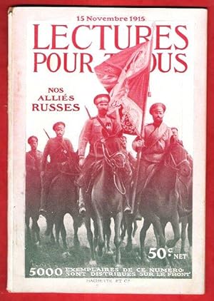 Lectures Pour Tous . 15 Novembre 1915 : Nos Alliés Russes