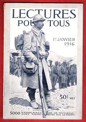 Lectures Pour Tous . 1er Janvier 1916 : Chez La Reine Des Belges