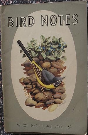 Seller image for Bird Notes Vol.27 No. 6 : Spring 1957 for sale by eclecticbooks