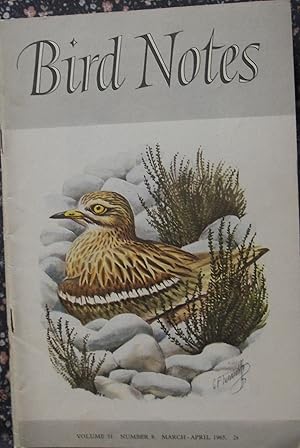 Seller image for Bird Notes Vol.31 No. 8 : March-April 1965 for sale by eclecticbooks