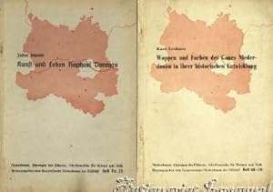 Imagen del vendedor de Kunst und Leben Raphael Donners. - Wappen und Farben des Gaues Niederdonau in ihrer historischen Entwicklung. Konvolut aus zwei Bnden. a la venta por Antiquariat Immanuel, Einzelhandel