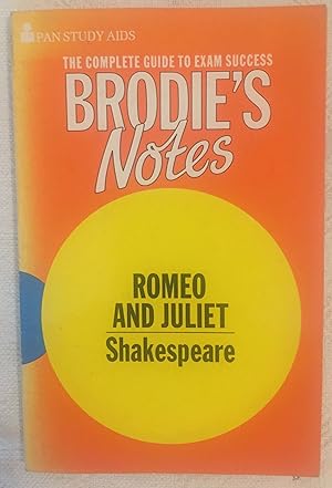 Imagen del vendedor de Brodie's Notes on William Shakespeare's Romeo and Juliet a la venta por LibrairieLaLettre2