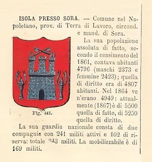 Immagine del venditore per Comune di Isola Presso Sora venduto da Libri Antichi e Rari di A. Castiglioni