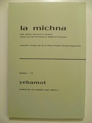 Image du vendeur pour La michna. Tome 11. mis en vente par Arca librairie