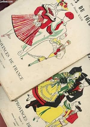 Imagen del vendedor de COSTUMES DU FOLKLORE - LES PROVINCES DE FRANCE - EN 2 VOLUMES : TOMES I ET II. a la venta por Le-Livre