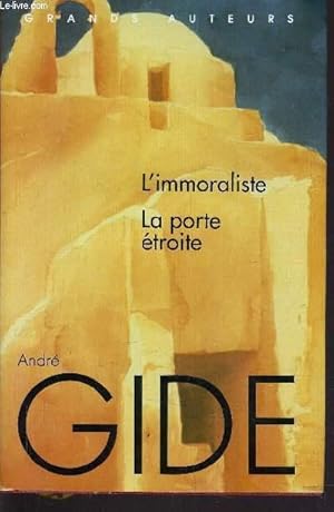 Image du vendeur pour L'IMMORALISTE - LA PORTE ETROITE. mis en vente par Le-Livre