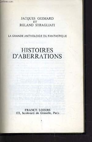 Image du vendeur pour HISTOIRES D'ABERRATIONS. mis en vente par Le-Livre