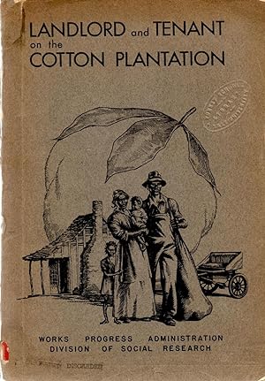 Imagen del vendedor de Landlord and Tenant on the Cotton Plantation Research Monograph V a la venta por Book Booth