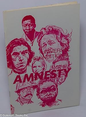 Seller image for Position paper on amnesty; universal unconditional amnesty [cover title] for sale by Bolerium Books Inc.