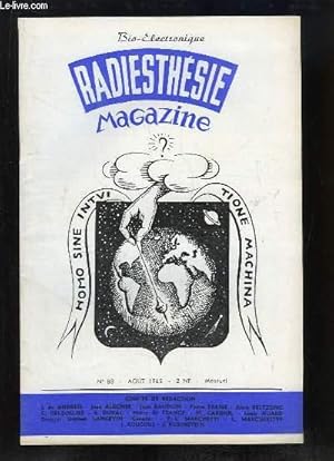 Seller image for Radiesthsie - Psychic - Magazine N88 : Radiesthsie et voyance - Radar-Cosmie - Les sciences dites occultes - Recherches d'eau - L'asschement par la radiesthsie for sale by Le-Livre