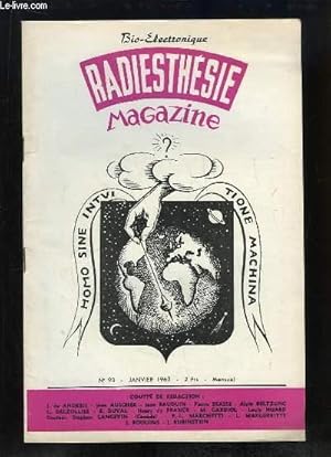 Seller image for Radiesthsie - Psychic - Magazine N93 : Madame de Prima Grandon - La Radar-Cosmie - Le diafoirisme - Les ondes telluriques . for sale by Le-Livre