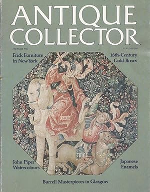 Image du vendeur pour The Antique Collector November 1983 Volume 54, No. 11 mis en vente par Charles Lewis Best Booksellers