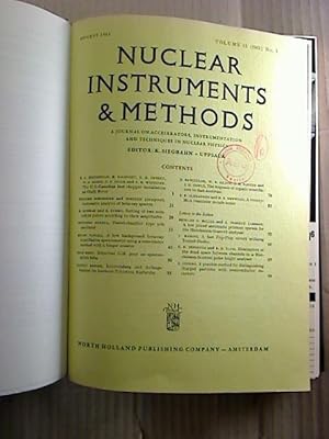 Nuclear Instruments & Methods. - Vol. 13 / 1961, 1 (august) - 2 (september) (geb. in 1 Bd.)