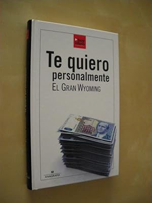 Image du vendeur pour TE QUIERO PERSONALMENTE mis en vente par LIBRERIA TORMOS