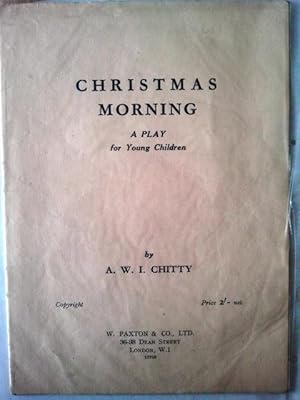 Seller image for Christmas Morning a play for young children for sale by Your Book Soon