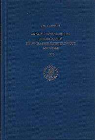 Annual Egyptological Bibliography 1970