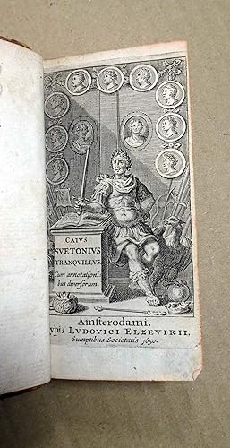 Caius Svetonius Tranquillus. Cum annotationibus diversorum.