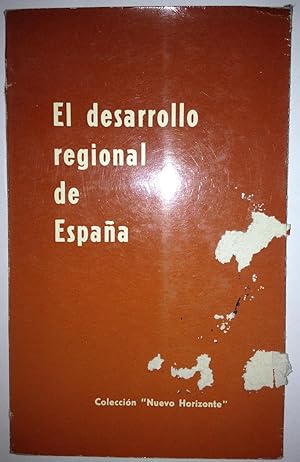 Imagen del vendedor de EL DESARROLLO REGIONAL DE ESPAA a la venta por Libreria Jimenez (Libreria A&M Jimenez)