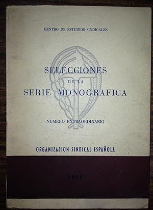 Imagen del vendedor de SELECCIONES DE LA SERIE MONOGRAFICA-7. EXTRAORDINARIO FRANCISCO FRANCO: IDEARIO (Pensamiento Catolico.- Espaa ante el Comunismo.- Pensamiento Economico.- Pensamiento Social.- Pensamiento Sindical) a la venta por Libreria Jimenez (Libreria A&M Jimenez)