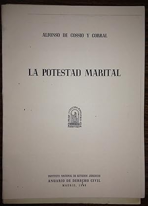 LA POTESTAD MARITAL (Publicado en el Anuario de Dº Civil)