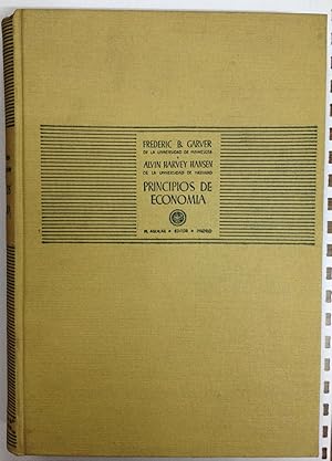 PRINCIPIOS DE ECONOMIA. Traducción del inglés por Valentín Andrés Alvarez y Miguel Paredes Marcos...