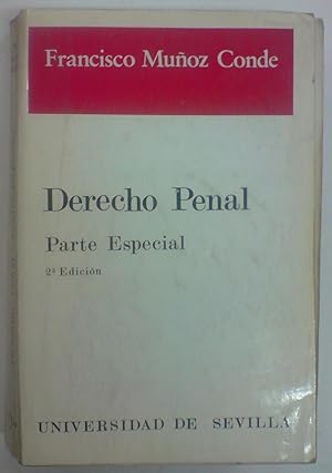 Imagen del vendedor de DERECHO PENAL. Parte Especial. 2 o 3 edicin a la venta por Libreria Jimenez (Libreria A&M Jimenez)