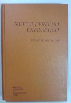 Imagen del vendedor de NUEVO DERECHO ENERGETICO a la venta por Libreria Jimenez (Libreria A&M Jimenez)