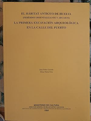 EL HABITAT ANTIGUO DE HUELVA (PERIODOS ORIENTALIZANTE Y ARCAICO). La primera excavación arqueológ...