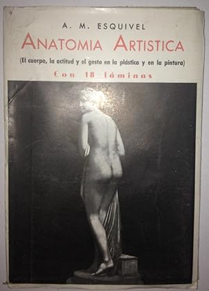 ELEMENTOS DE ANATOMIA ARTISTICA. Segunda edición