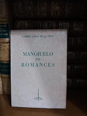 Seller image for MANOJUELO DE ROMANCES for sale by Libreria Jimenez (Libreria A&M Jimenez)