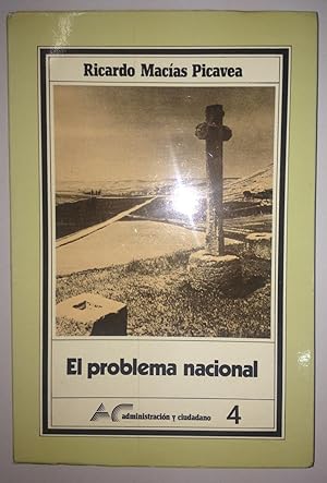 Imagen del vendedor de EL PROBLEMA NACIONAL. Nota preliminar de Federico Sainz de Robles a la venta por Libreria Jimenez (Libreria A&M Jimenez)