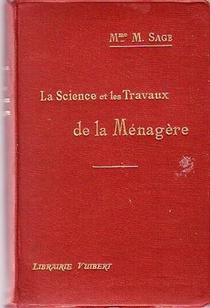 Bild des Verkufers fr La science et les travaux de la mnagre. zum Verkauf von Antiquariat Carl Wegner