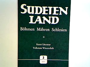 Bild des Verkufers fr Das Individuationsprinzip in Natur und Geschichte. - 3. Heft 1977 - Sudetenland, Vierteljahresschrift fr Kunst, Literatur, Wissenschaft und Volkstum. Bhmen, Mhren, Schlesien. zum Verkauf von books4less (Versandantiquariat Petra Gros GmbH & Co. KG)