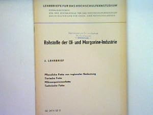 Immagine del venditore per Hefefette autotropher Mikroorganismen - Rohstoffe der l- und Margarine-Industrie Lehrbriefe fr das Hochschulfernstudium venduto da books4less (Versandantiquariat Petra Gros GmbH & Co. KG)