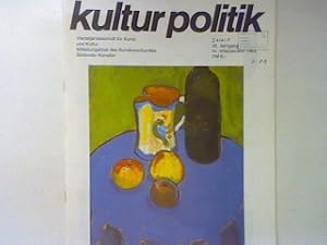 Bild des Verkufers fr Kunst, Verleih und was man davon erwarten kann. - in : Nr. 3/1993 :Kultur politik. Vierteljahreszeitschrift fr Kunst und Kultur; zum Verkauf von books4less (Versandantiquariat Petra Gros GmbH & Co. KG)