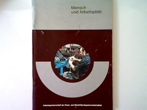 Bild des Verkufers fr Mensch und Arbeitsplatz: Ausgabe 1991 zum Verkauf von books4less (Versandantiquariat Petra Gros GmbH & Co. KG)