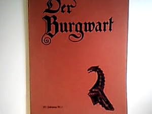 Image du vendeur pour Die Weidelburg. - 5. Ausgabe, Jahrgang 15 - Der Burgwart. Zeitung fr Wehrbau, Wohnbau und Stdtebau. mis en vente par books4less (Versandantiquariat Petra Gros GmbH & Co. KG)