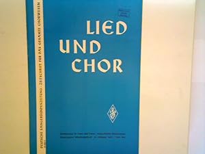 Immagine del venditore per Vespergesang von Demetrius Bortniansky ? - 11. Heft 1964 : Lied und Chor : Deutsche Sngerbundeszeitung Zeitschrift fr das gesamte Chorwesen venduto da books4less (Versandantiquariat Petra Gros GmbH & Co. KG)