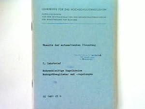 Immagine del venditore per bertragungsglieder mit mehreren Ein- und Ausgngen - Theorie der automatischen Steuerung Lehrbriefe fr das Hochschulfernstudium venduto da books4less (Versandantiquariat Petra Gros GmbH & Co. KG)