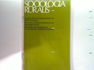 Seller image for Sociologia Ruralis: Journal of the European Society for Rural Sociology/ Revue de la Socit Europenne de Sociologie Rurale/ Zeitschrift der Europischen Gesellschaft fr lndliche Soziologie Vol. XVII no. 1977 for sale by books4less (Versandantiquariat Petra Gros GmbH & Co. KG)