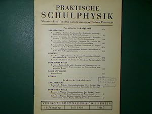 Über die Bedeutung der Rydberg-Konstante. - 7.Heft 1939 - Praktische Schulphysik. Monatsschrift f...