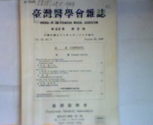 Imagen del vendedor de Aflatoxin B1 in the excretion of aflatoxin poisoned rats - Volume 68 - Number 8 - Journal of the Formosan Medical Association a la venta por books4less (Versandantiquariat Petra Gros GmbH & Co. KG)